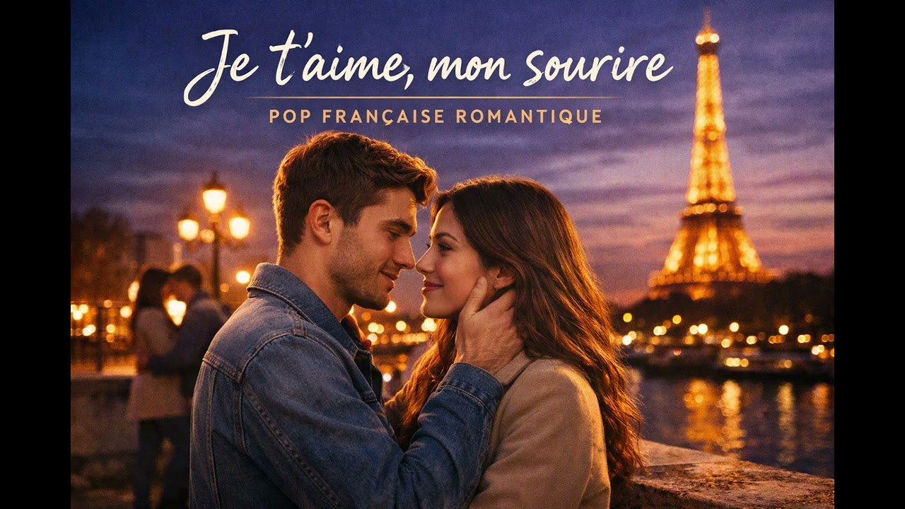 Je t’aime, mon sourire — chanson d’amour pop française (paroles)