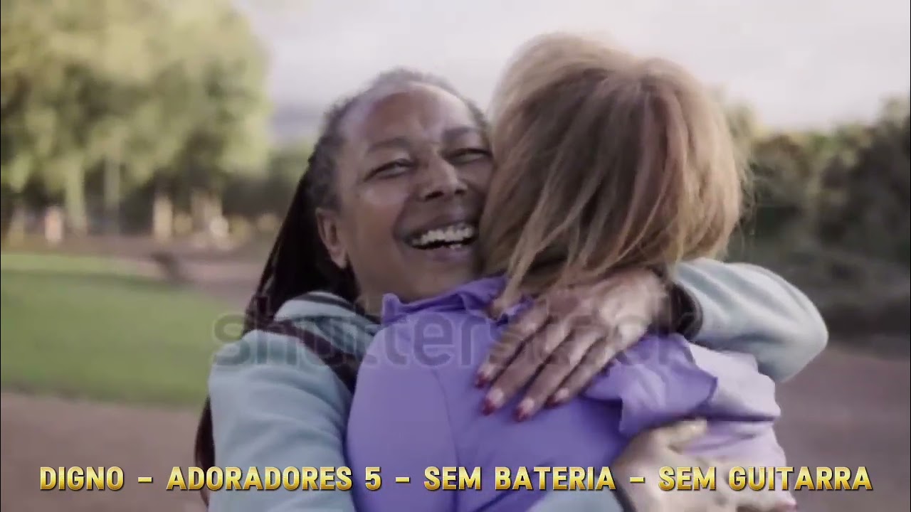 Digno - Adoradores 5 - Sem Bateria e Sem Guitarra - Coral Vila Formosa!