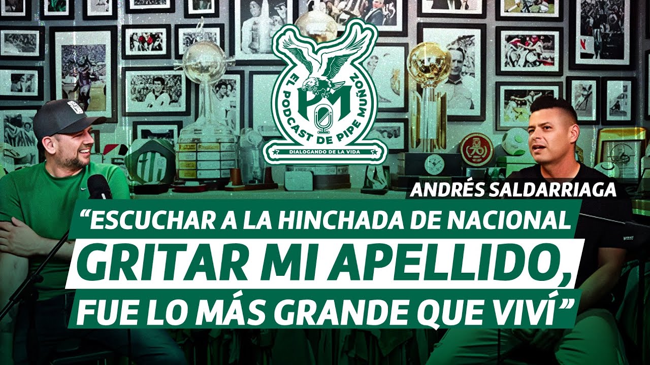 Andrés Saldarriaga, cumplir el sueño del niño hincha, jugar y ser campeón en Nacional. 