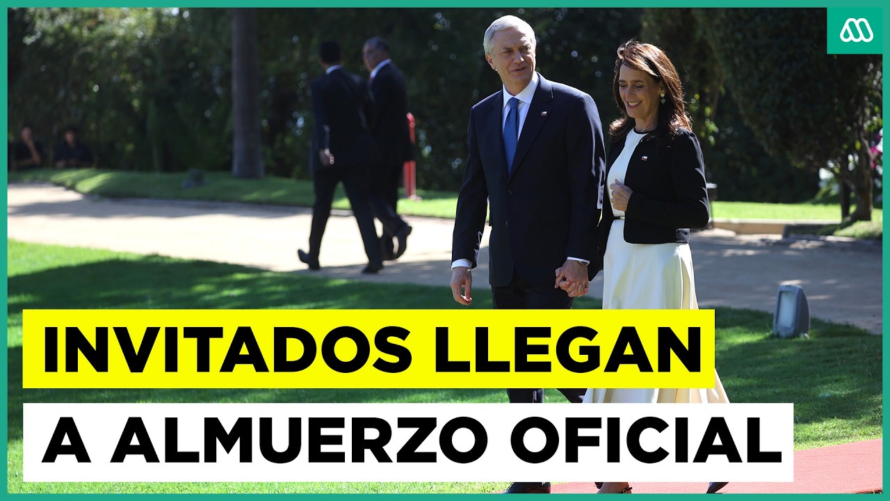 Invitados internacionales llegan a Palacio Cerro Castillo para almuerzo oficial del Nuevo Gobierno