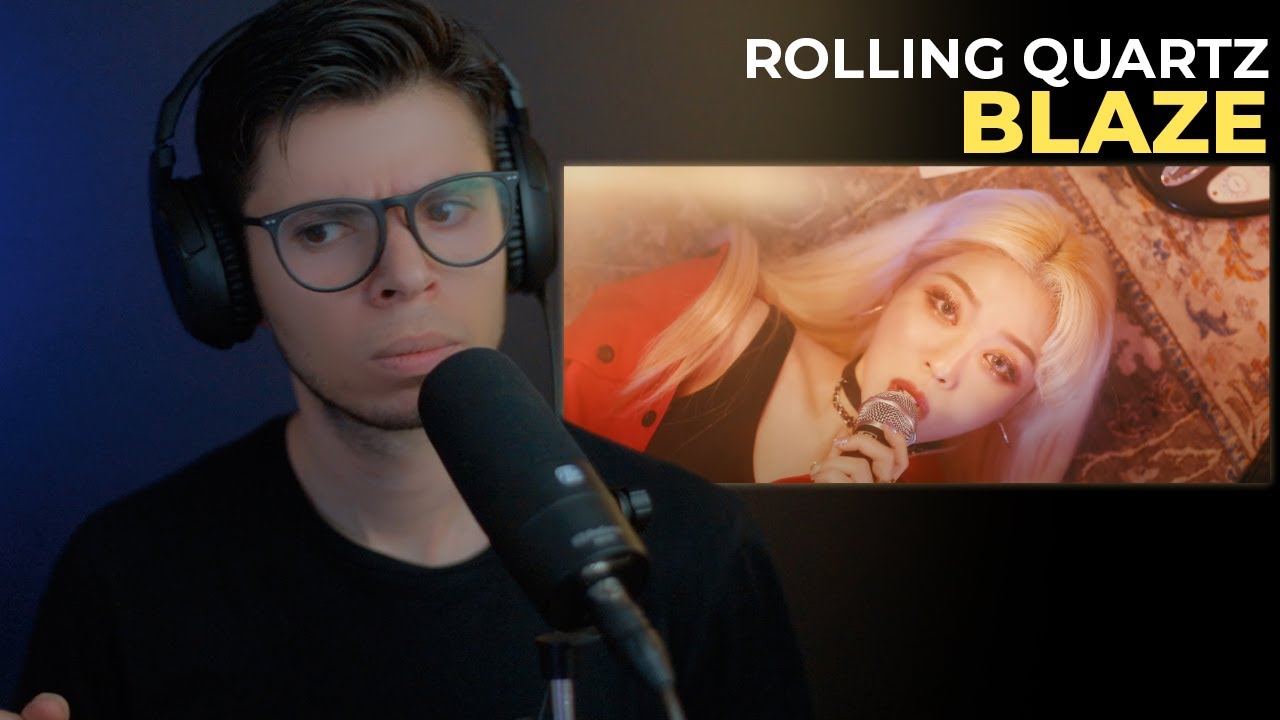 MY FIRST TIME REACTING TO Rolling Quartz - 블레이즈 (Blaze)