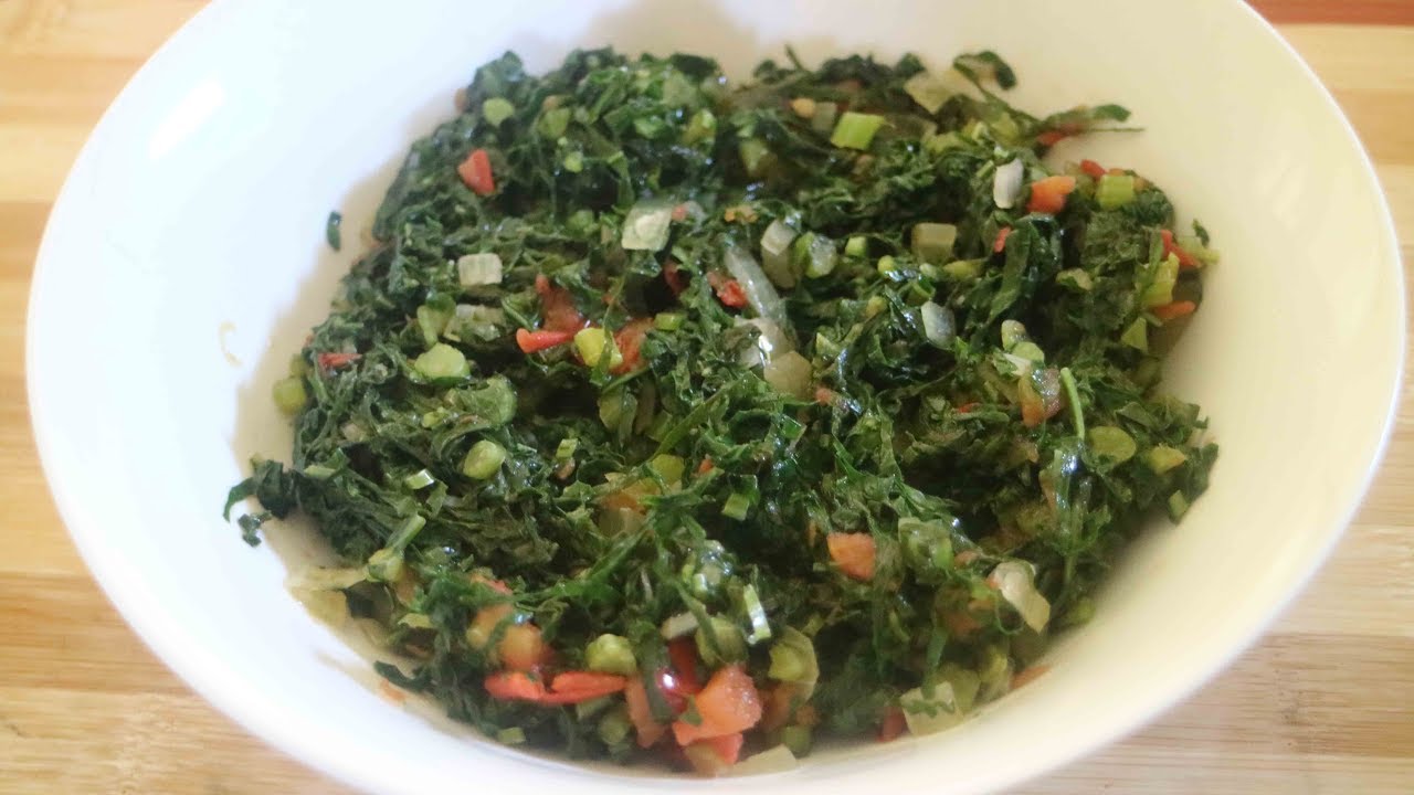 Zambian Food | Rape (Vegetable)