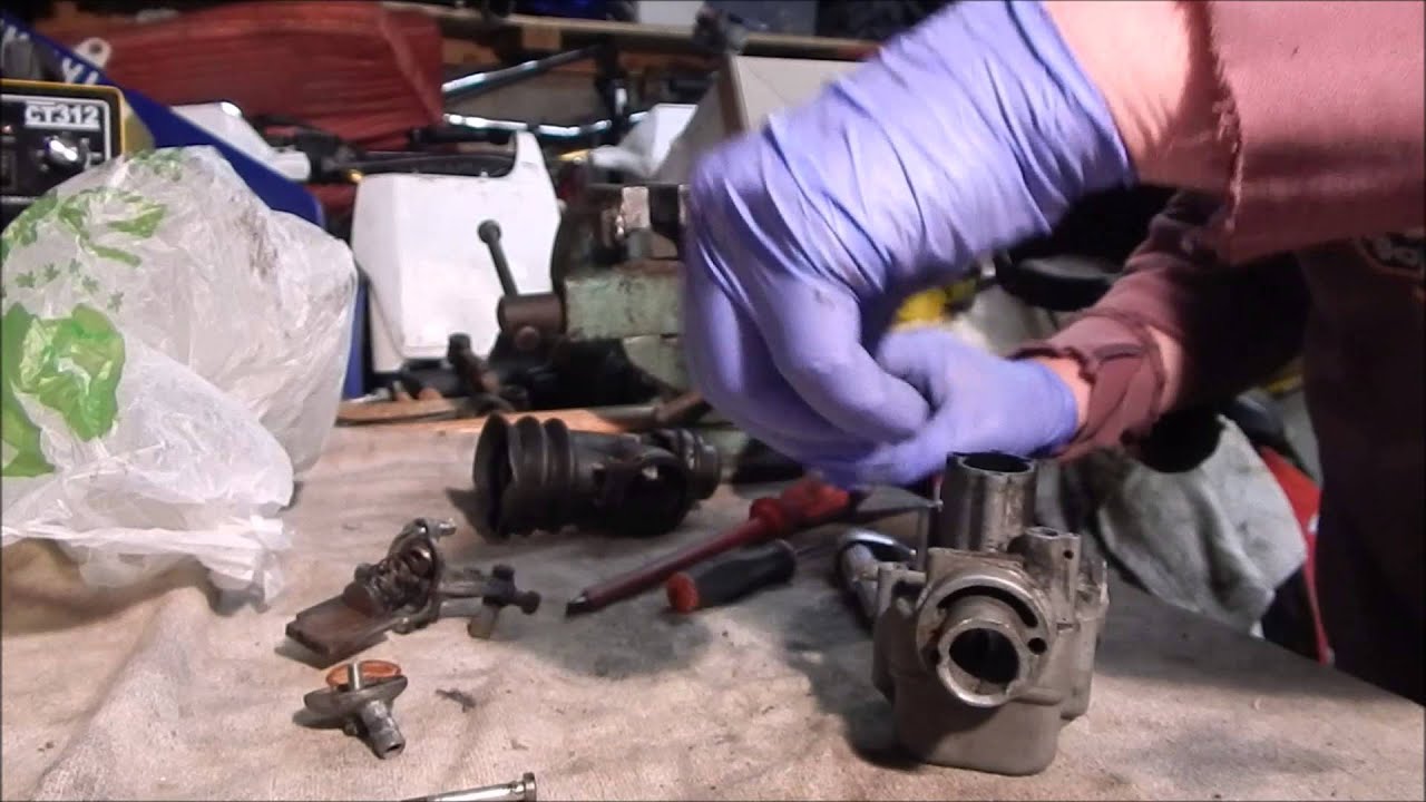 lambretta 150 lis carb strip clean & rebuild part 1