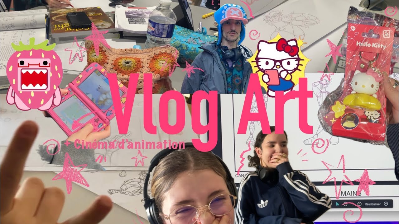Vlog en école de cinéma d’animation ehhhhh 