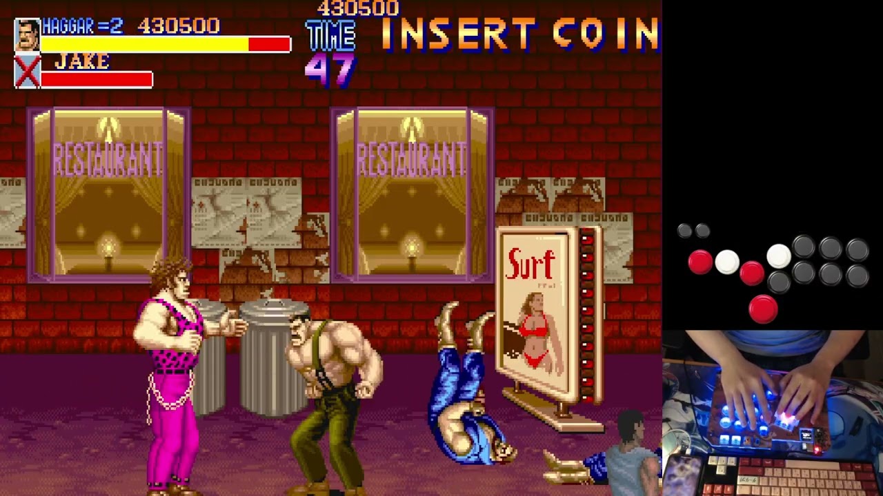 Final Fight - Hardest 1CC (Haggar)