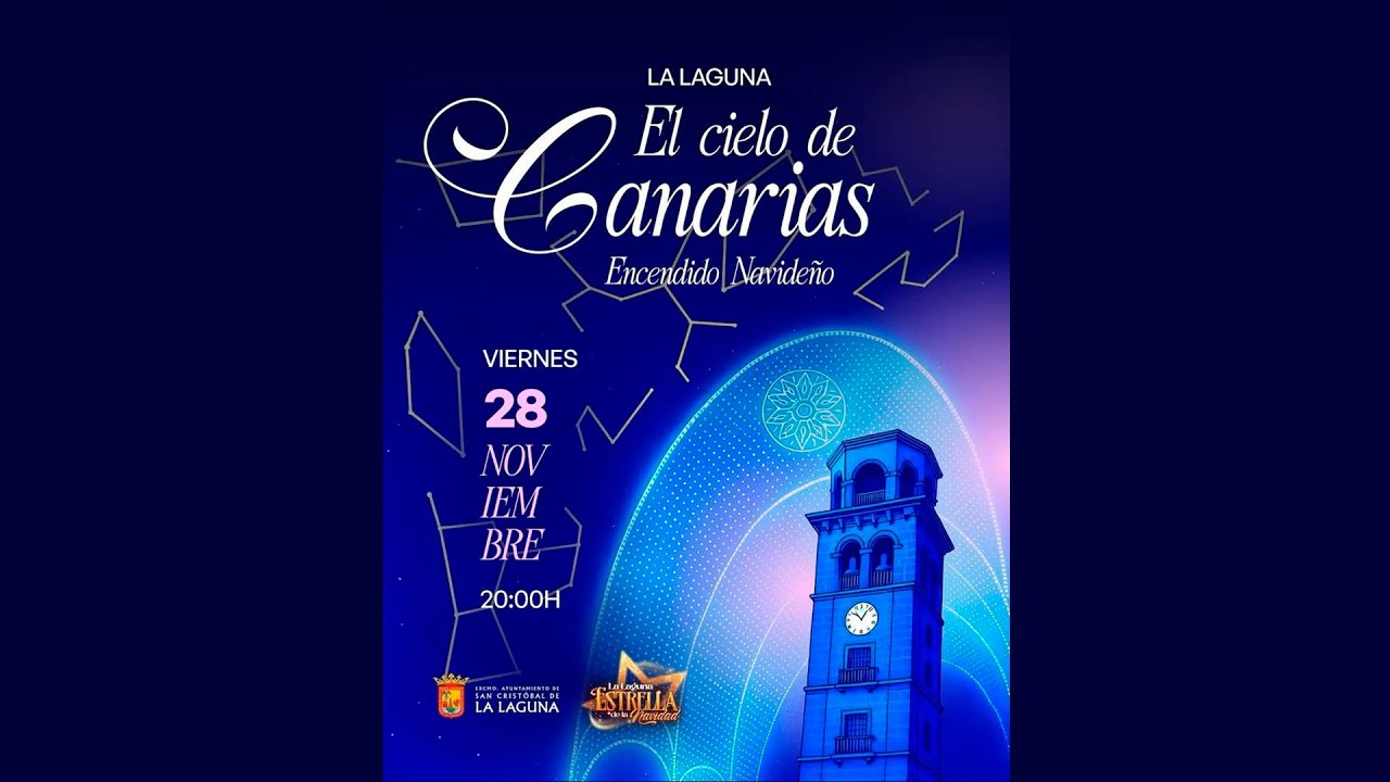 EL CIELO DE CANARIAS, ENCENDIDO  NAVIDEÑO