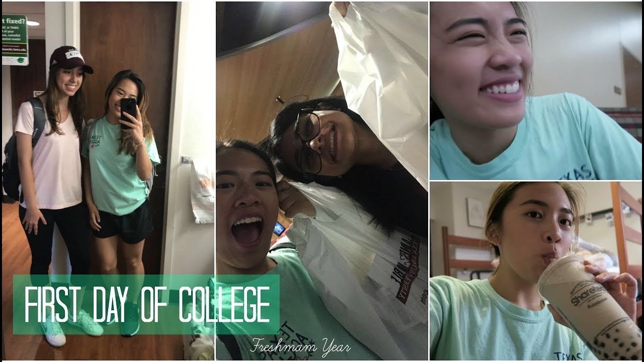 MY FIRST DAY OF COLLEGE VLOG 2018 (FRESHMAN YEAR)