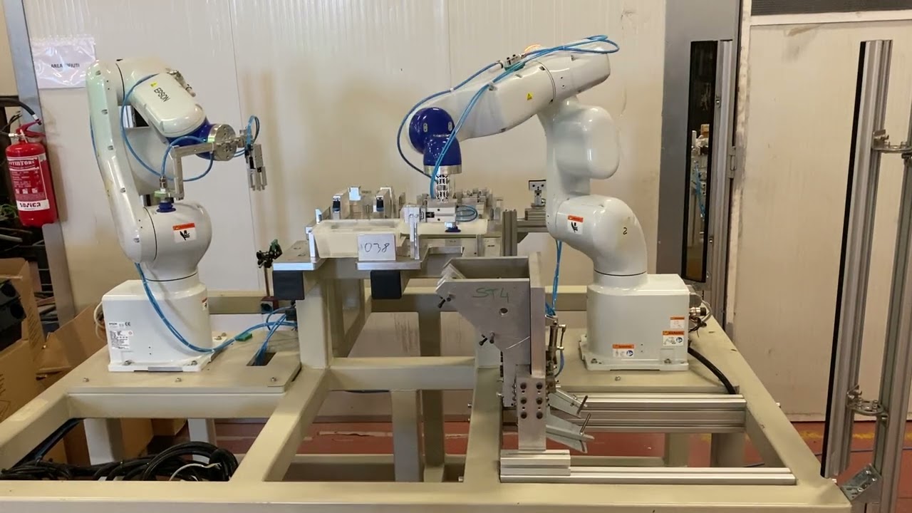 isola robotizzata di assemblaggio