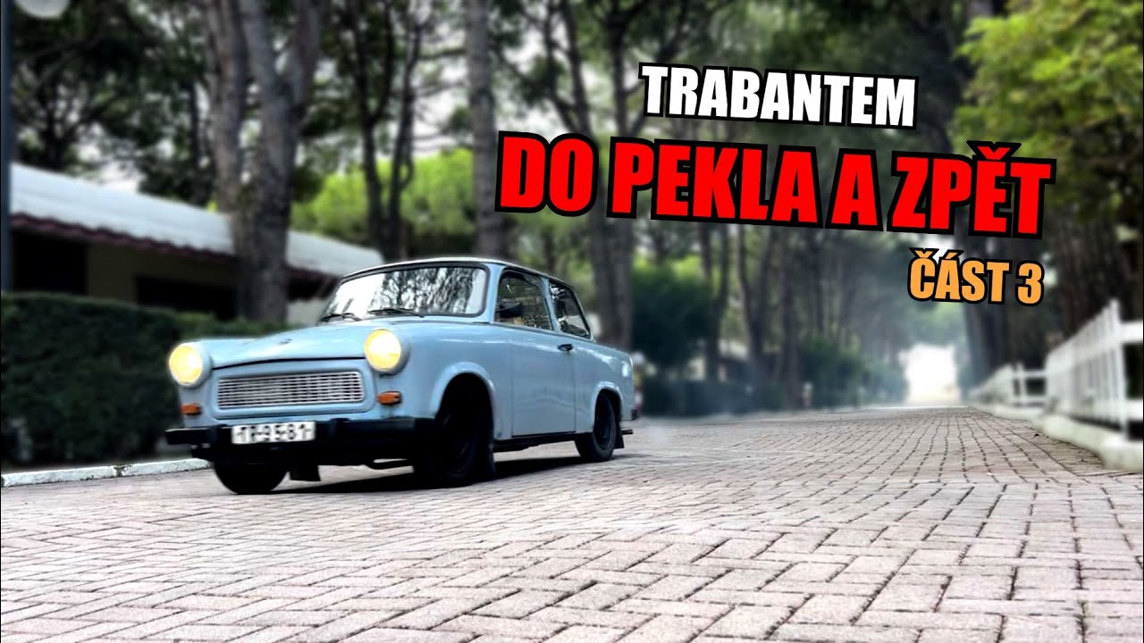 Dojeli jsme TRABANTEM do ITÁLIE 😱 ale TOHLE JSME NEČEKALI 🥶 POPRVÉ vidíme ŽRALOKY! [VANDRTÚR VLOG]