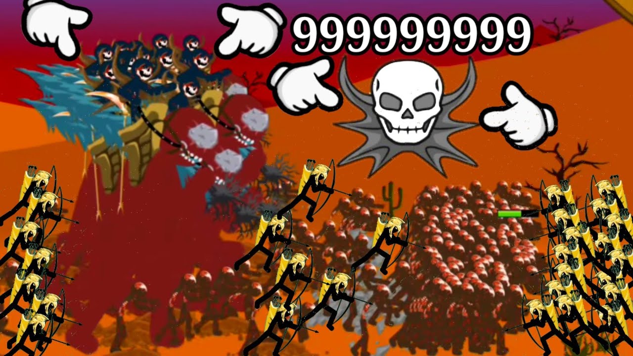 99999 Kai Raider Summoned Unlimited Army Zombies Mini Super Power⚔️Stick War Legacy Hack🗡️KasubukTQ