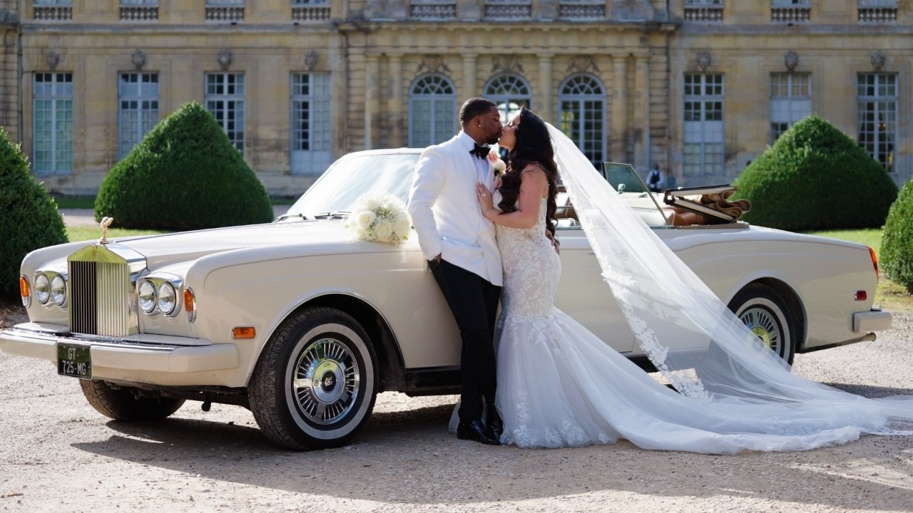 Luxury Wedding at Château de Champlâtreux, France | Romantic Destination Wedding Film – Alex & Ron