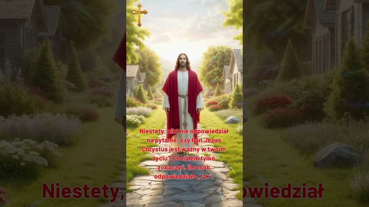 Czy Pan Jezus Chrystus jest ważny w Twoim życiu? #jezus #jesus #boże #miłość