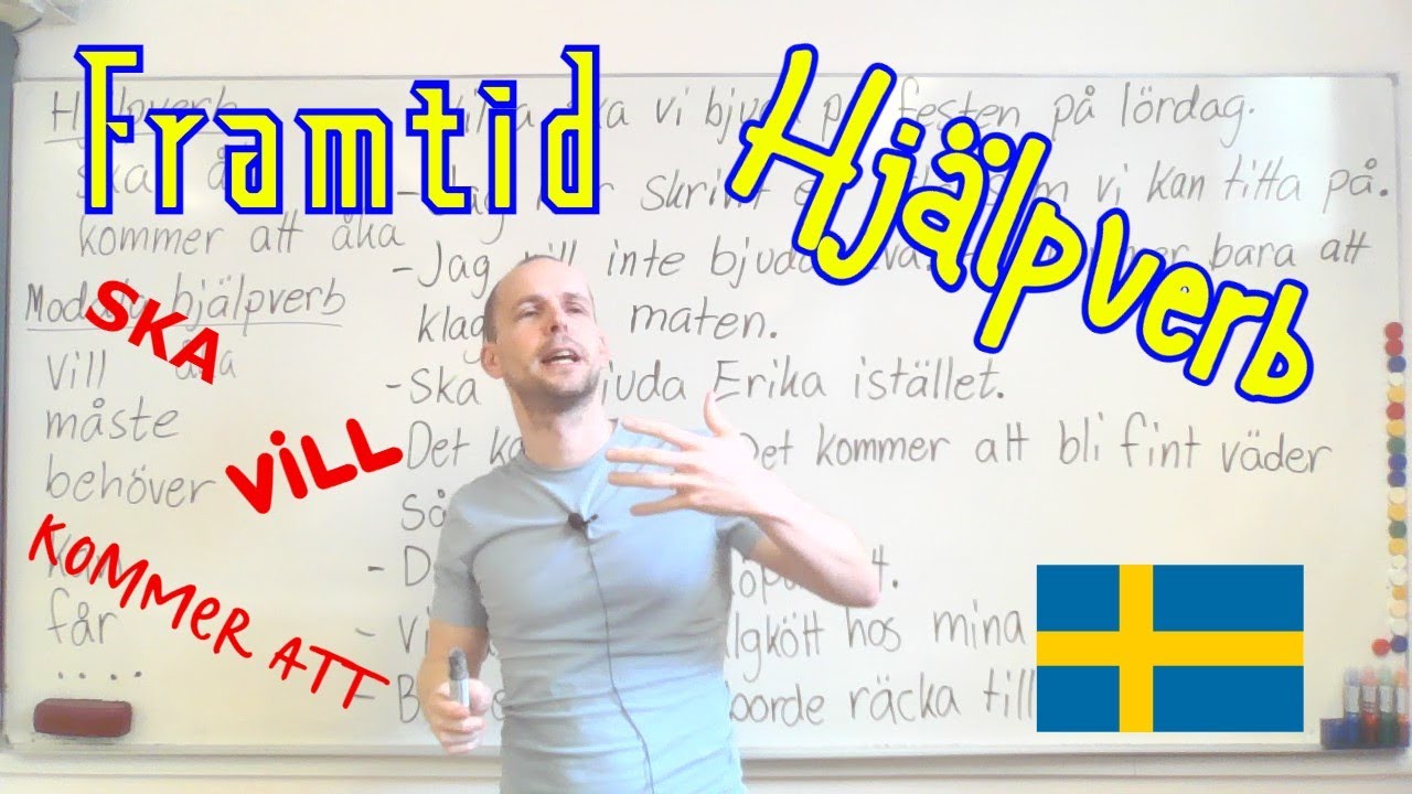Framtid och hjälpverb (modala hjälpverb) SFI