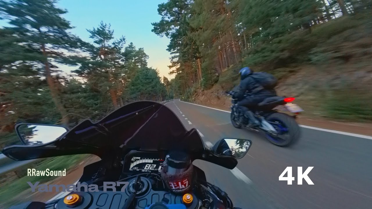 Yamaha-R7 Yoshimura RAW Sound [4K]