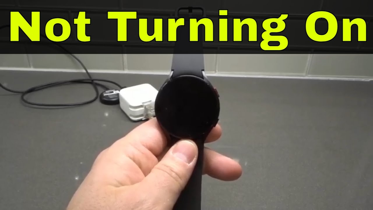 Galaxy Watch 4 Not Turning On-Easy Fixes-Tutorial