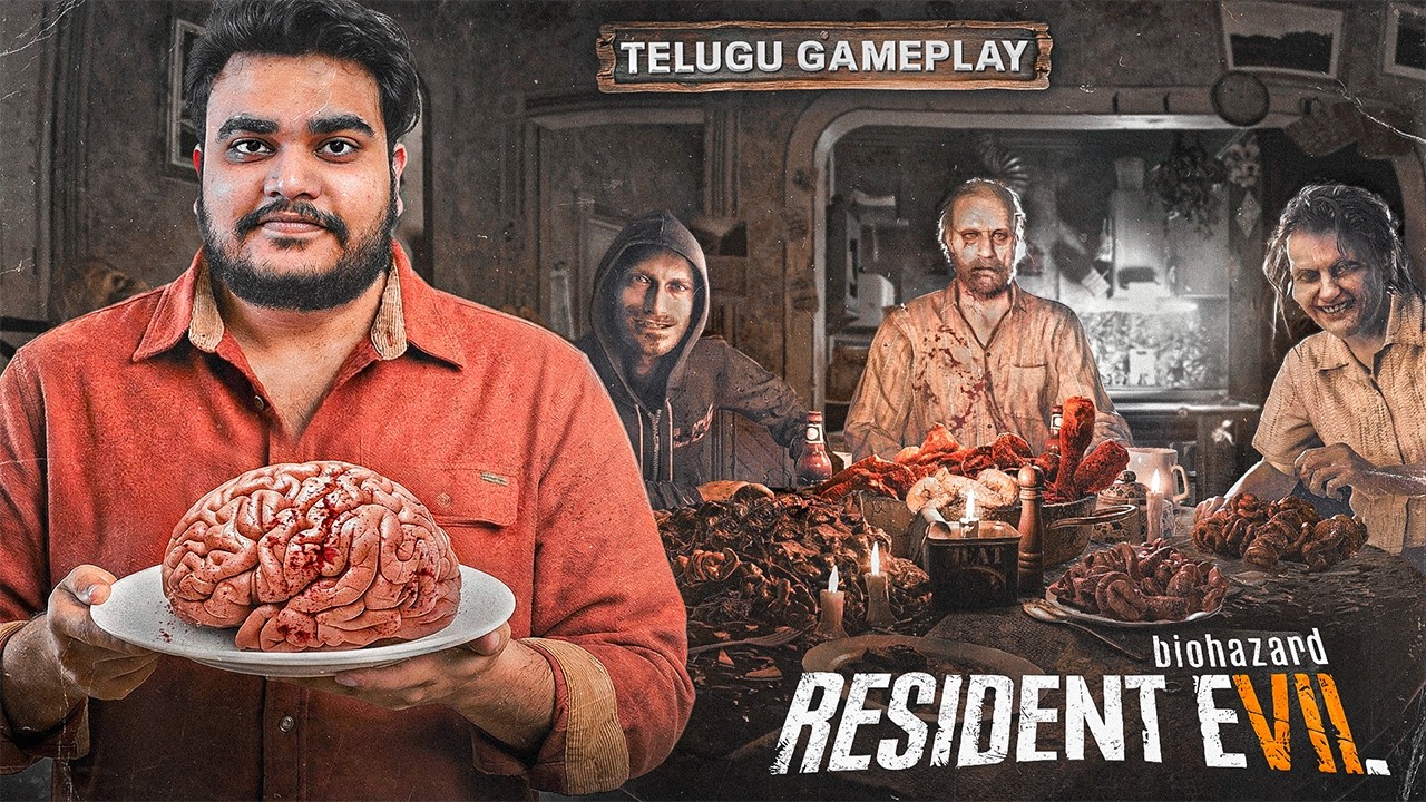 [Telugu Live🔴 #2] Resident Evil 7 Biohazard | Part 2| Ethan Winters Horror