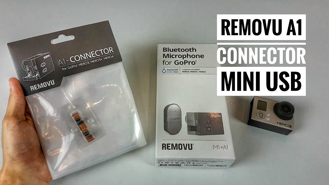 REMOVU A1 CONNECTOR GoPro Mini USB | ForumWiedzy