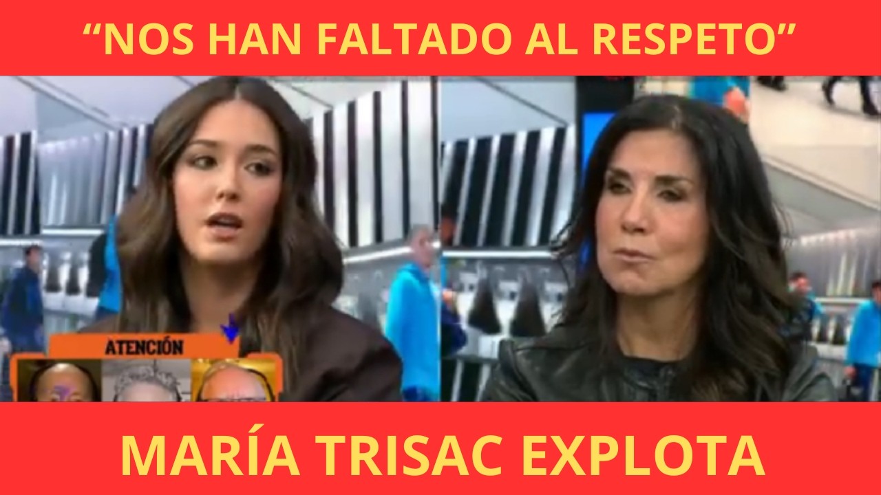 MARÍA TRISAC EXPLOTA CONTRA LOS JUGADORES DEL MADRID 