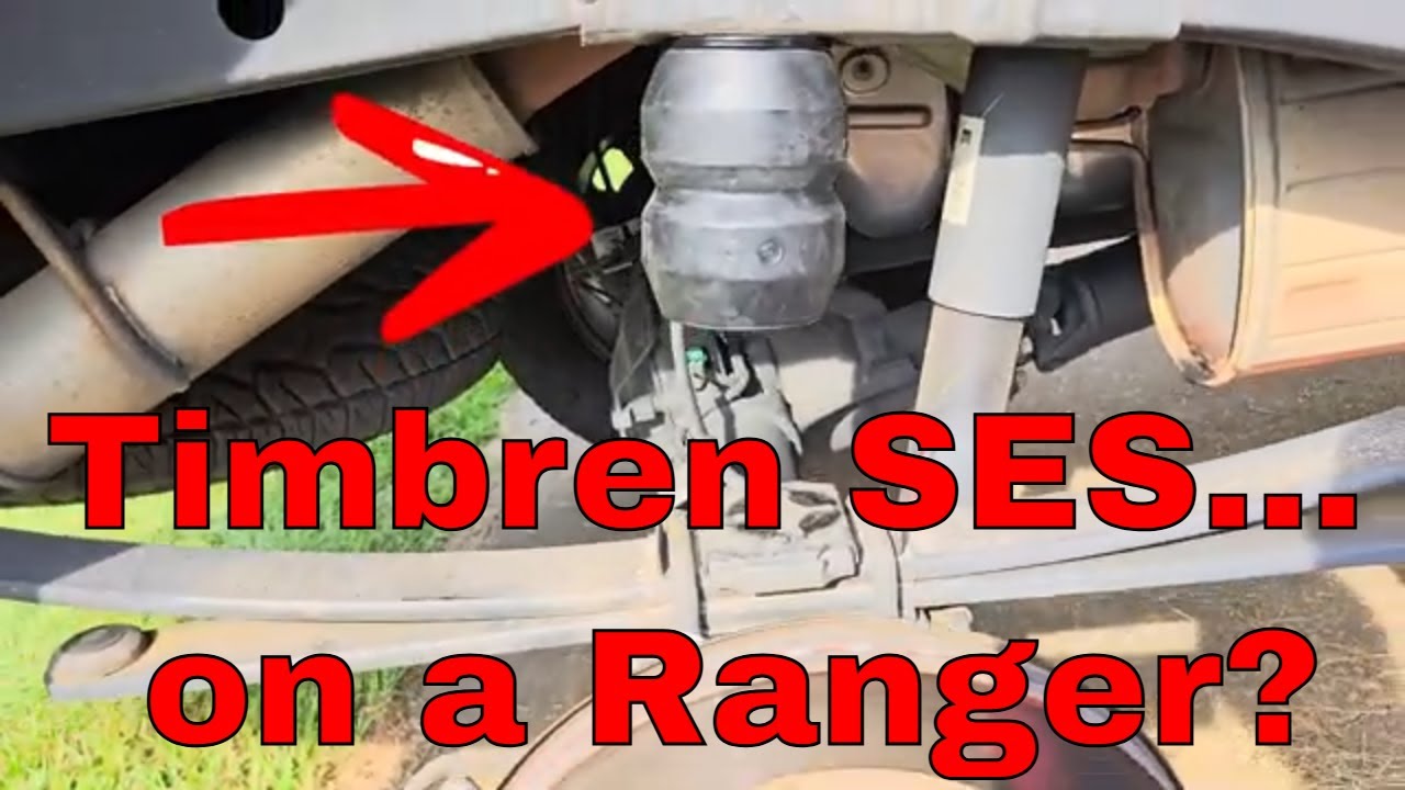 Установка и обзор Ford Ranger Timbren 2019+