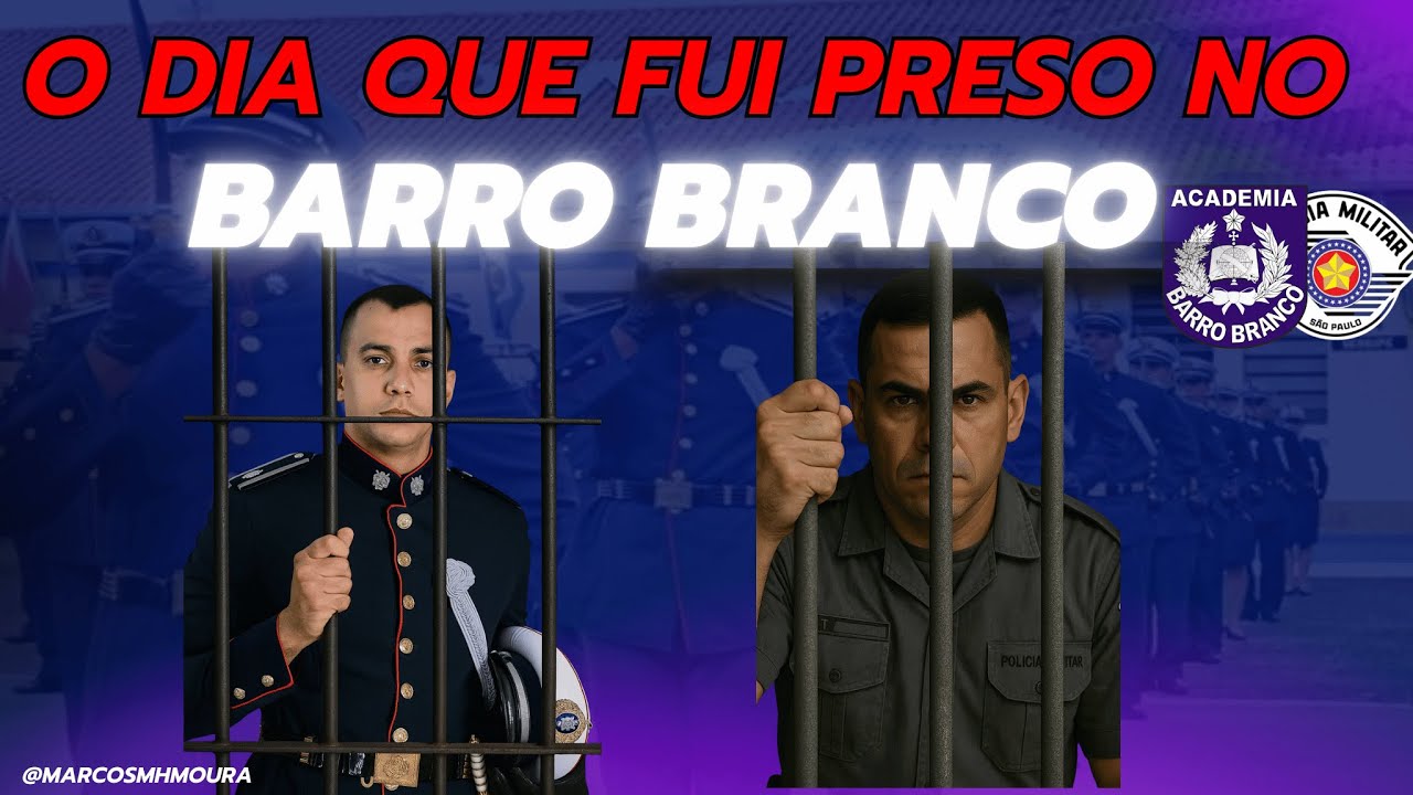 Fui preso no Barro Branco (CFO PMSP) | A verdade sobre esse dia