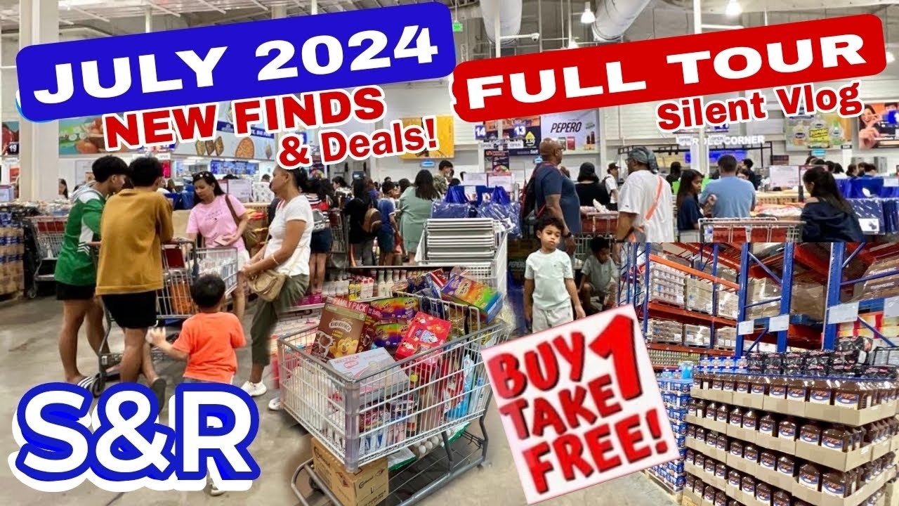 S&R JULY 2024 | New Finds & Deals! | Shopping Tour | With Prices | BUY 1 TAKE 1 | #Len TV Vlog