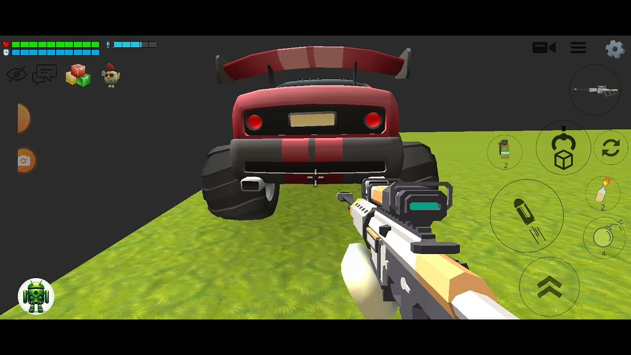 Chicken Gun Telemoto Es caes