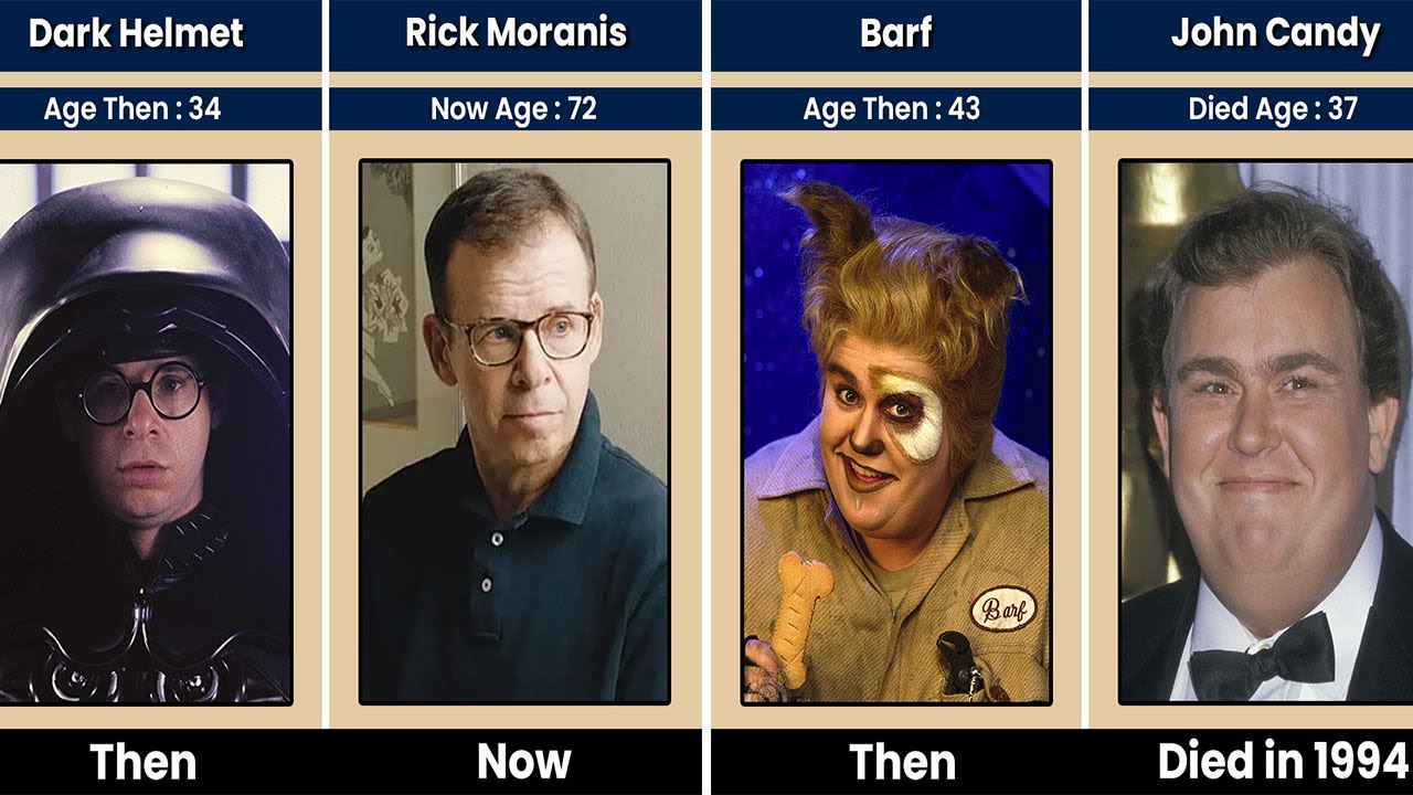 Spaceballs (1987 vs 2025) Cast: Then and Now, You'd Never Recognize!!