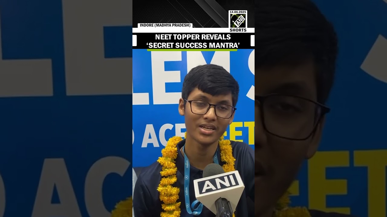 NEET Result 2025: &ldquo;Do not use mobile too much&hellip;&rdquo; NEET topper reveals secret to success