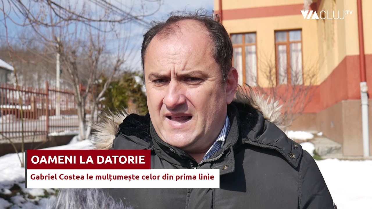 Feleacu, &icirc;n luptă cu COVID19 - Primarul Gabriel Costea: Nu sunt motive de panică!
