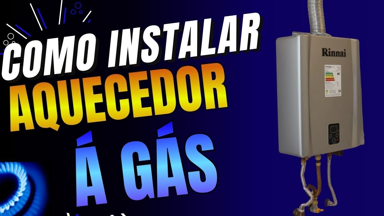 🛠COMO INSTALAR AQUECEDOR À GÁS PARA ÁGUA QUENTE RÁPIDO E COM SEGURANÇA 🛠