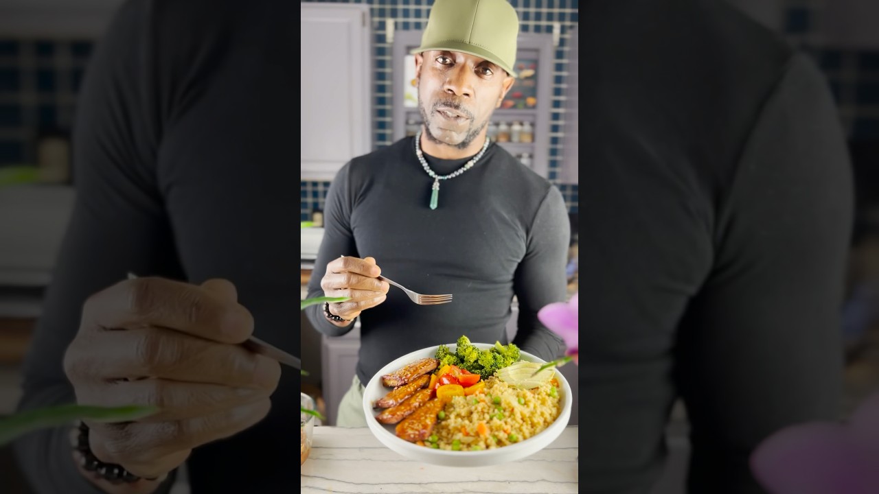 Vegan Sweet & Sour Dinner WFPB, SOS-free