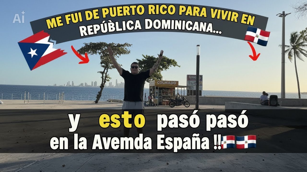 La Avenida España está cambiando: hablé con la gente y probé un postre increíble 🇩🇴