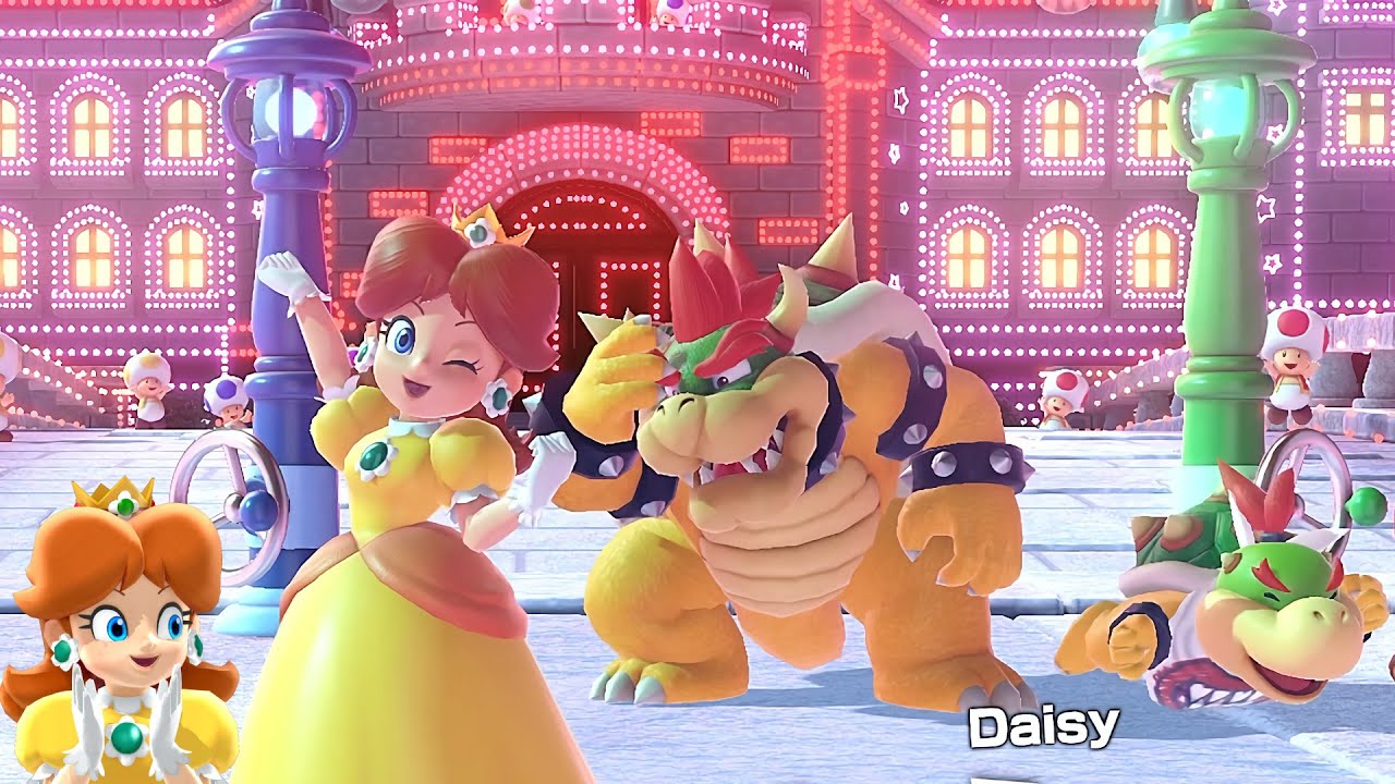 Super Mario Party Jamboree Minigames Daisy Gameplay With Gusto