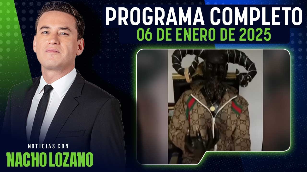 Desinstalan altar satánico en pleno Río Churubusco | Nacho Lozano | Programa del 6 de enero de 2025