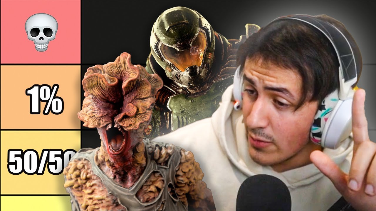 PUEDO SOBREVIVIR A ESTOS  VIDEOJUEGOS? 💀 | TIER LIST