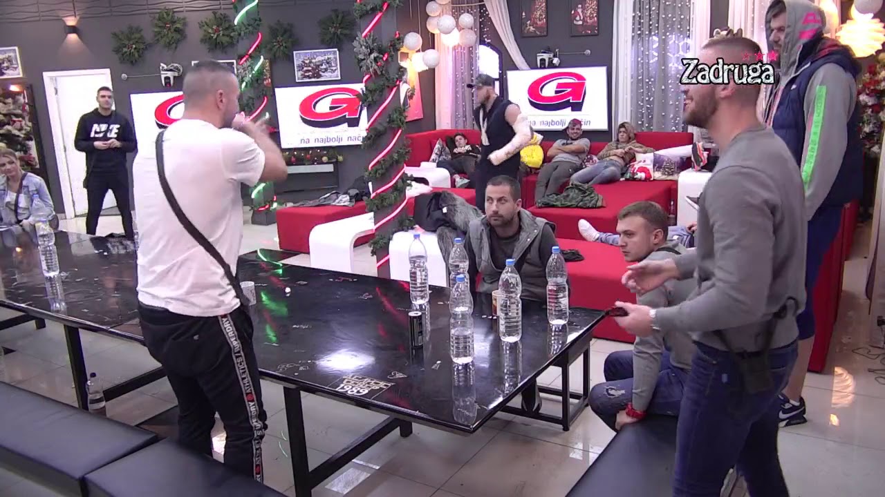 Zadruga 3 - Tomović i Mensur nastavljaju se nadmetanjem - 23.12.2019.