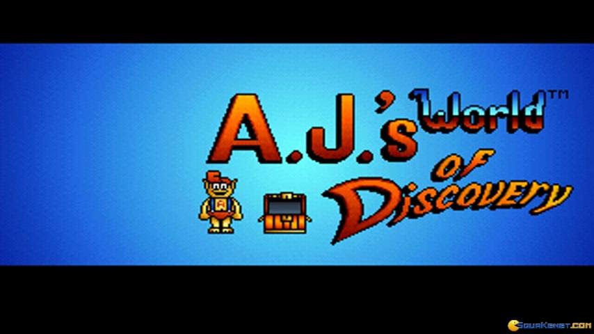 A.J. World of Discovery gameplay (PC Game, 1991)