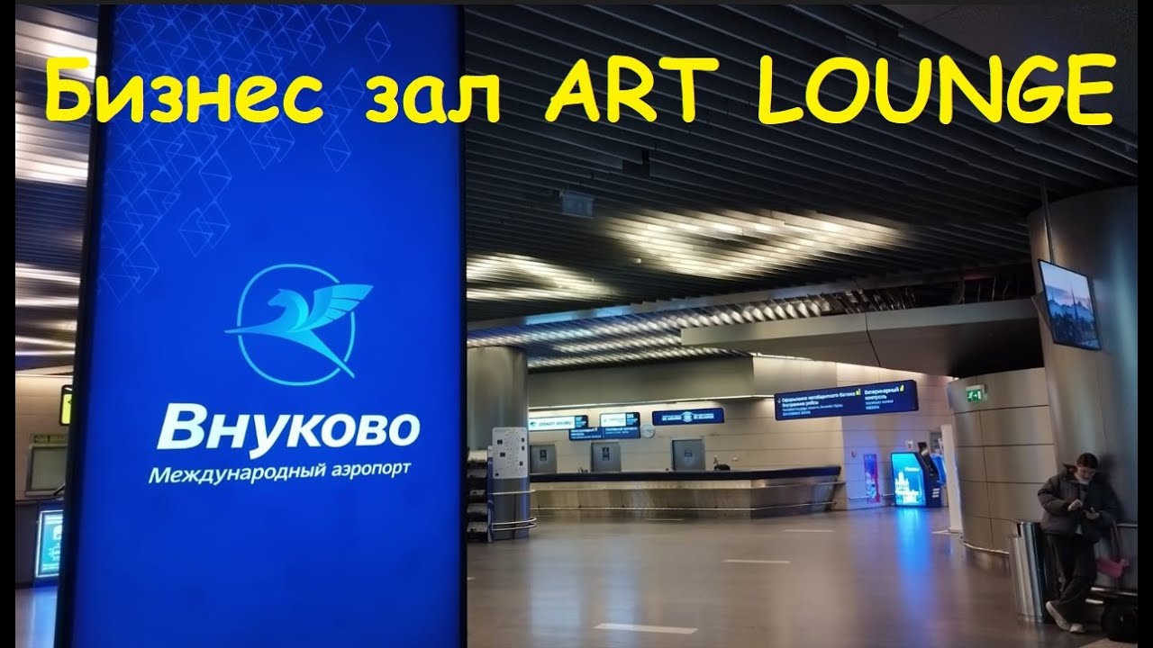 Аэропорт Внуково * Бизнес зал ART LOUNGE / Россия, Москва
