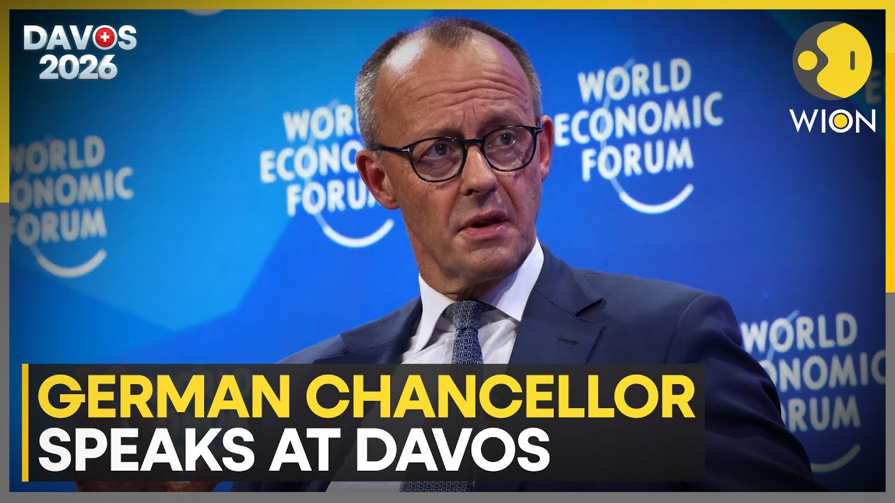 Merz at Davos: Germany Backs Denmark-U.S.-Greenland Talks | WION