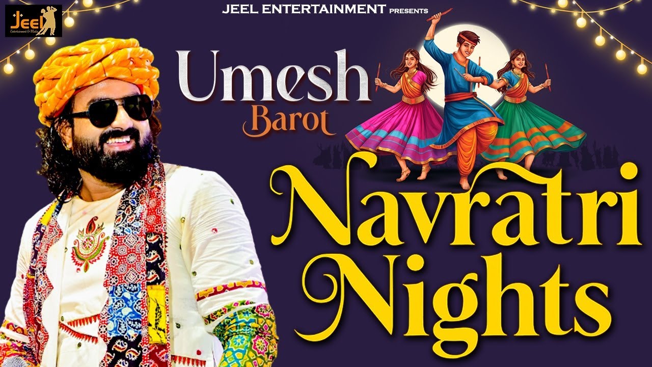 Navratri Night With Umesh Barot | Popular Navratri Garba In Gujarat | Dandia With Umesh Barot