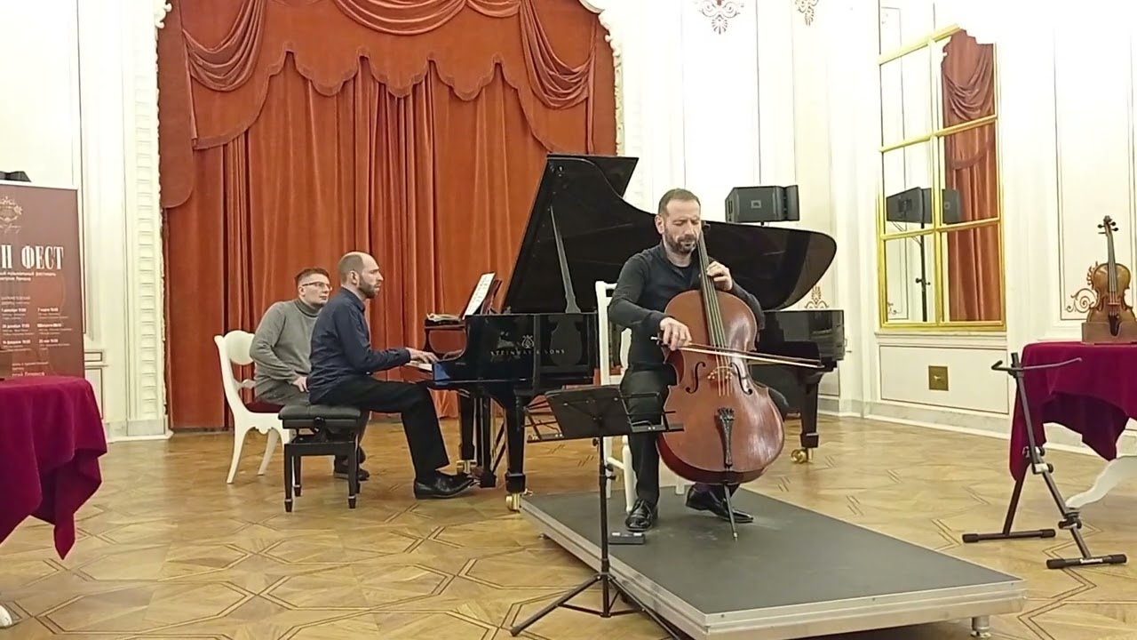 Астор Пьяццолла (1921–1992). Большое танго (Le grand tango) для виолончели и фортепиано (1982)