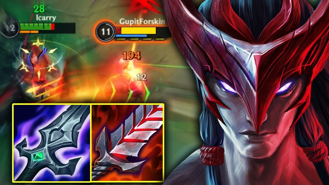 Wild Rift Yone Mid Lane Gameplay in Season 22 (Build & Runes)
