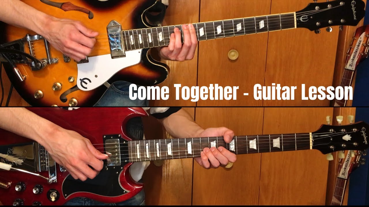 Come Together - Guitar Cover - Epiphone Casino - Epiphone SG
