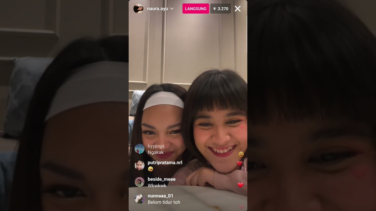 Naura Ayu Live IG 25/07/23
