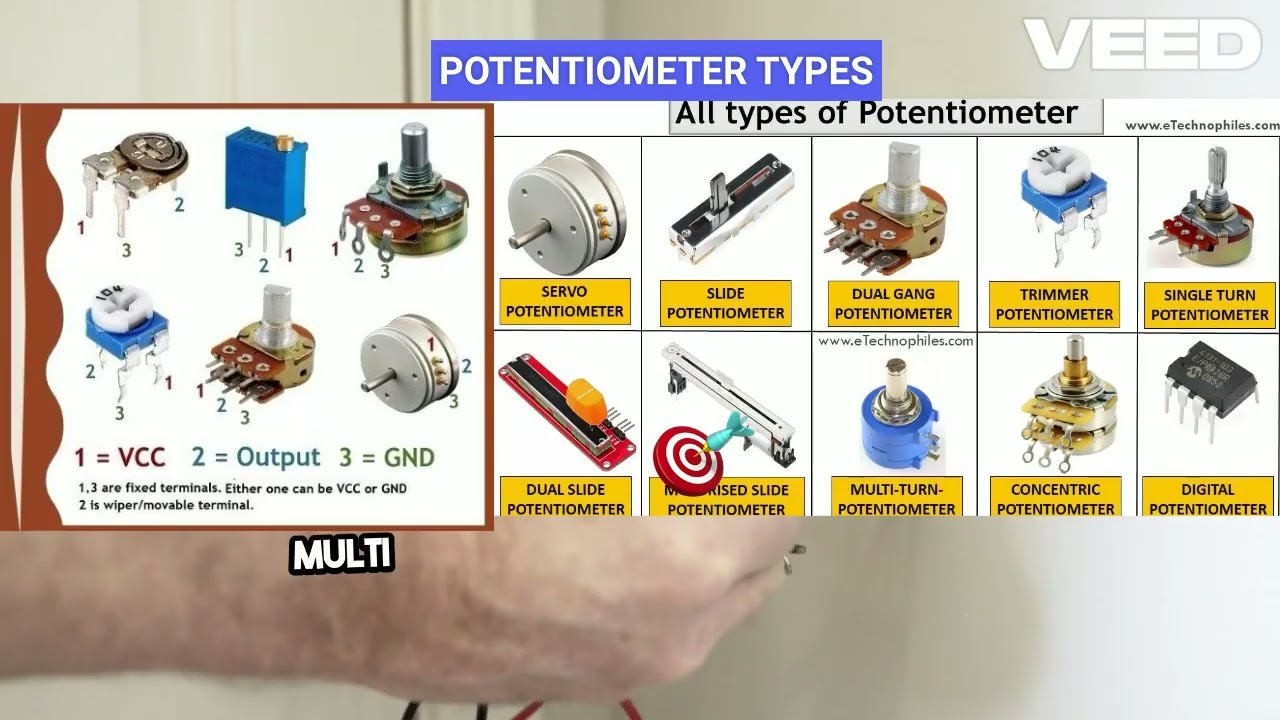 MASTERING POTENTIOMETERS TYPES & APPLICATIONS! CLICK SUBSCRIBE! 👍THANK YOU!  @jdtube1000