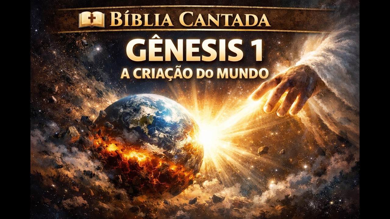 Bíblia Cantada | Gênesis 1 — A Criação do Mundo (Capítulo Completo)