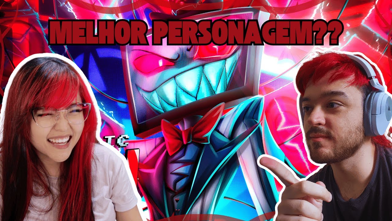 A SEGUNDA FOI A MELHOR?? Mais Claro | Vox (Hazbin Hotel) | Papyrus Da Batata - MAXIMUS REACT!!