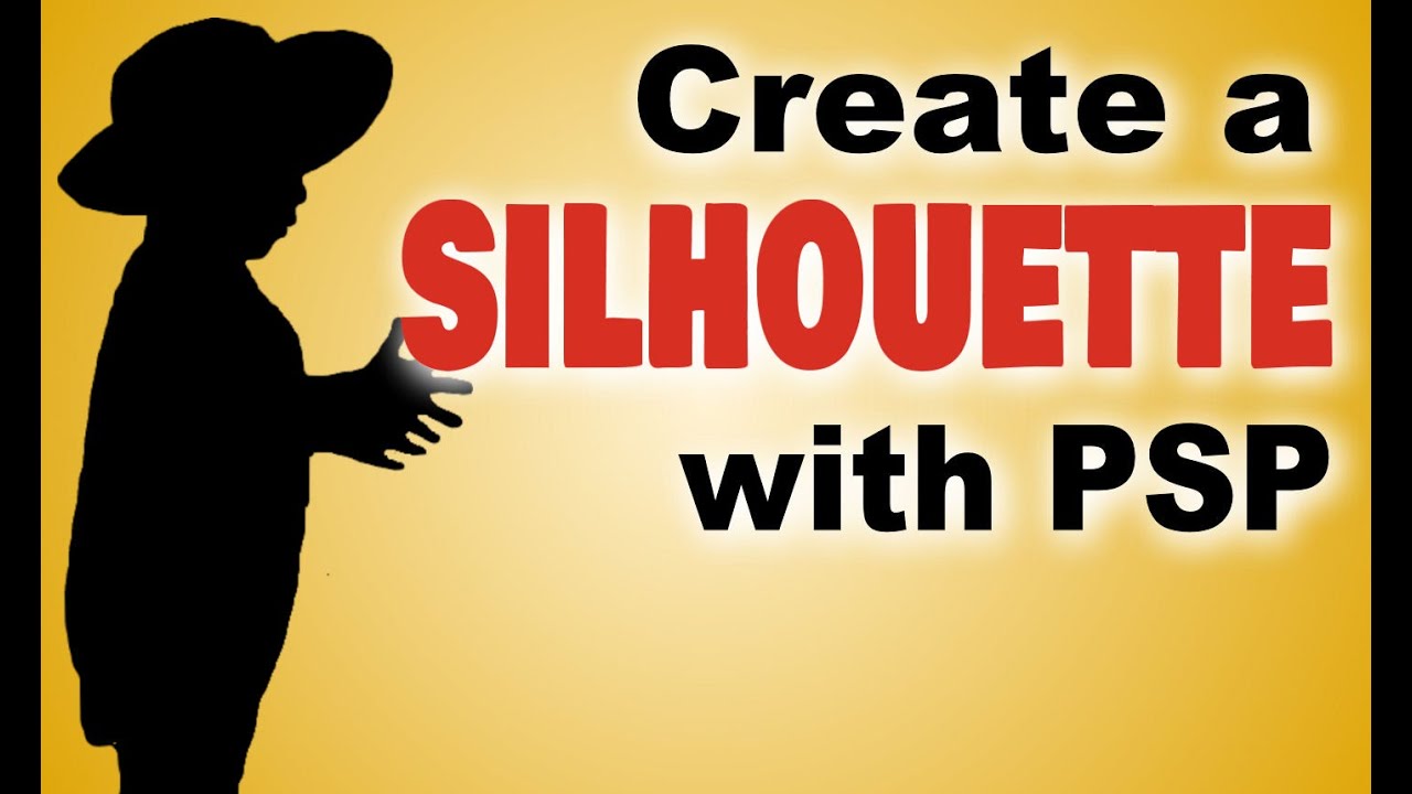 Creating a Silhouette with Paintshop Pro