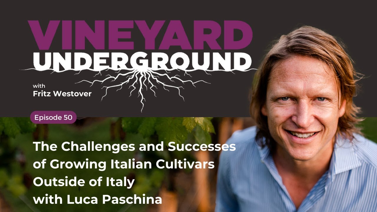 VU Ep50: Challenges and Successes of Growing Italian Cultivars Outside of Italy w/ Luca Paschina