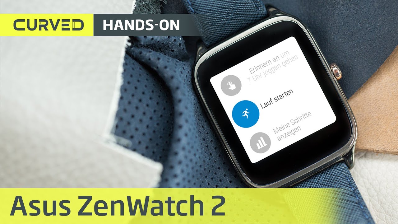 Asus ZenWatch 2 im Hands-on | deutsch